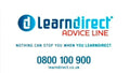 Learndirect Advice Line Vintage Retro Advert Poster A4 Photo Print