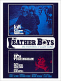 Leather Boys Vintage Retro Advert Poster A4 Photo Print