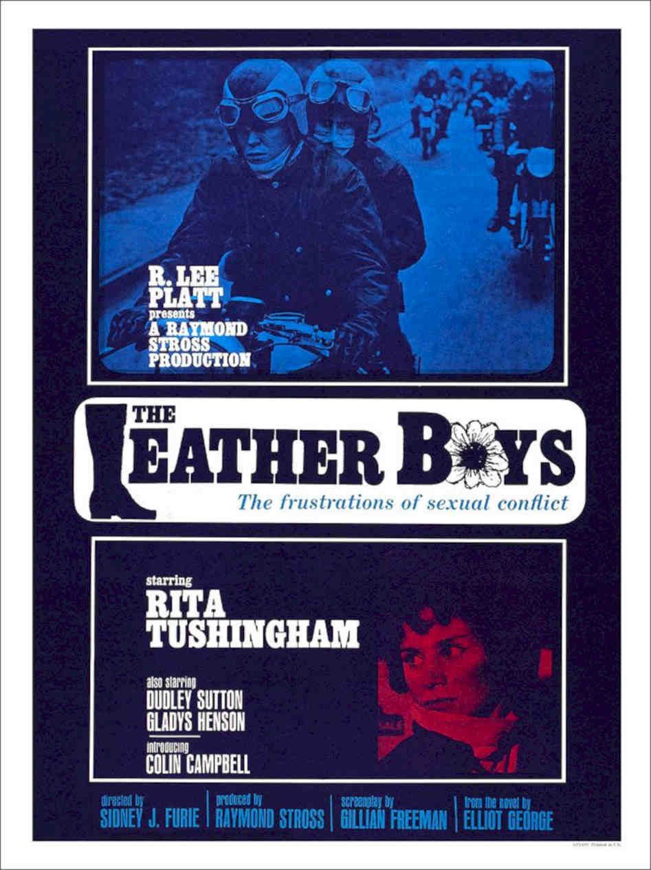 Leather Boys Vintage Retro Advert Poster A4 Photo Print