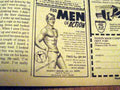 Leather Brief Glove Vintage Retro Advert Ads A4 Photo Print