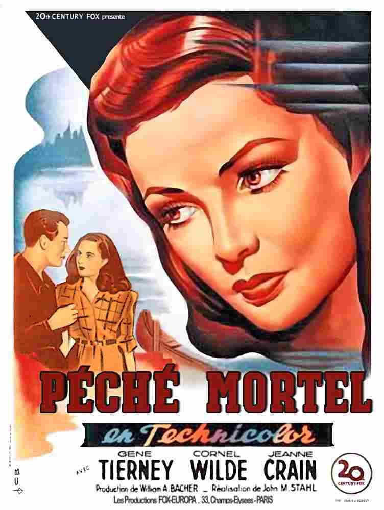 Leave Her to Heaven 03  film star poster A4 Photo Print