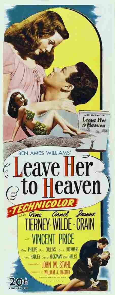 Leave Her to Heaven 04  film star poster A4 Photo Print