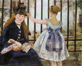 Lechemindefer1873 Manet A4 Photo Print