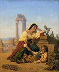 Lecomte Vernet Emile Grief A4 Photo Print