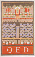 Lecture Hall Qed Vintage Retro Advert Ads A4 Photo Print