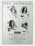 Led Zeppelin Bbc Vintage Retro Advert Poster A4 Photo Print