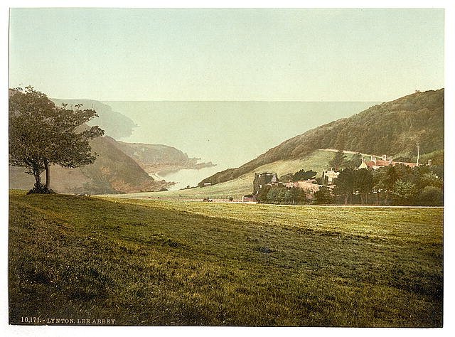 Lee Abbey Lynton and Lynmouth Vintage A4 Photo Print