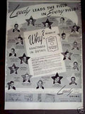 Leedy Drums Vintage Retro Advert Ads A4 Photo Print