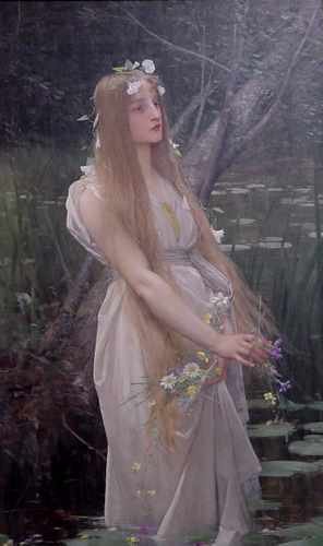 Lefebvre Jules Ophelia 1836 1912 A4 Photo Print