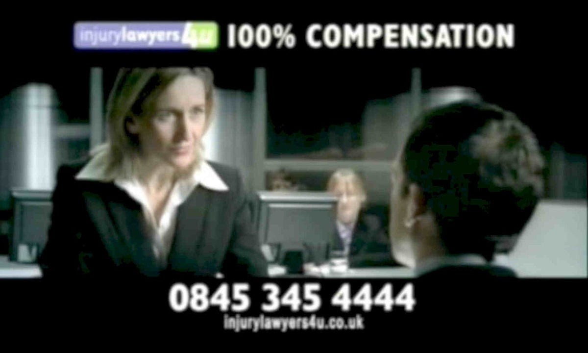 Legal Services Injury Vintage Retro Advert Poster A4 Photo Print
