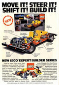 Lego Auto Chassis Vintage Retro Advert Ads A4 Photo Print
