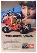 Lego Dune Buggy Vintage Retro Advert Ads A4 Photo Print