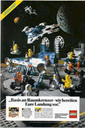 Lego Space Explorer Vintage Retro Advert Ads A4 Photo Print