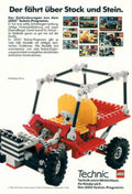 Lego Technic Vehicle Vintage Retro Advert Ads A4 Photo Print