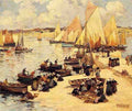 Legout Gerard Fernand A French Harbor A4 Photo Print