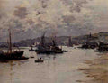 Legout Gerard Fernand Marie Rochester Harbour Kent A4 Photo Print