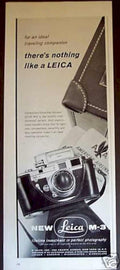 Leica M3 Camera Vintage Retro Advert Ads A4 Photo Print