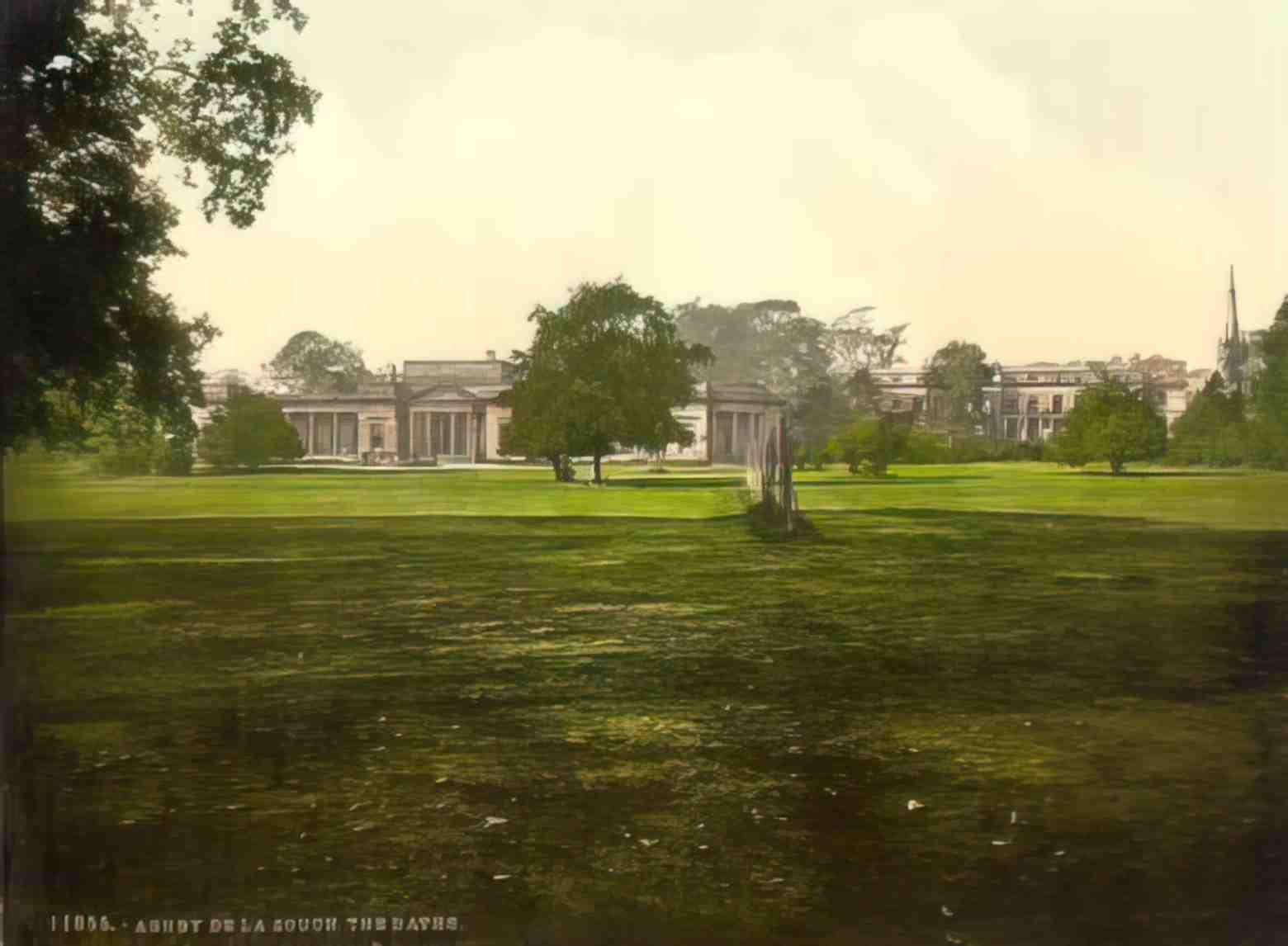 Leicestershire Ashby De La Zouch Baths Vintage A4 Photo Print