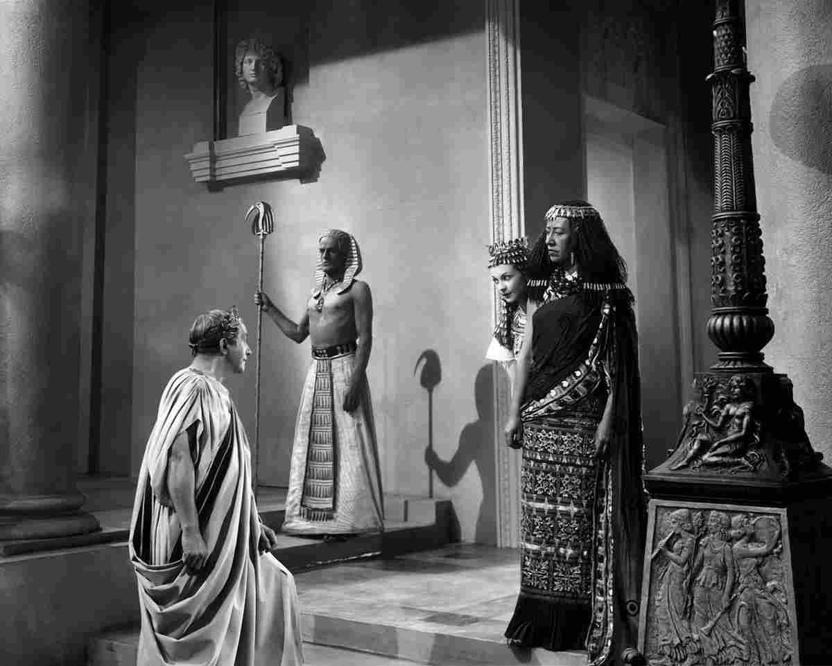 Leigh Vivien Caesar and Cleopatra 11 film star poster A4 Photo Print
