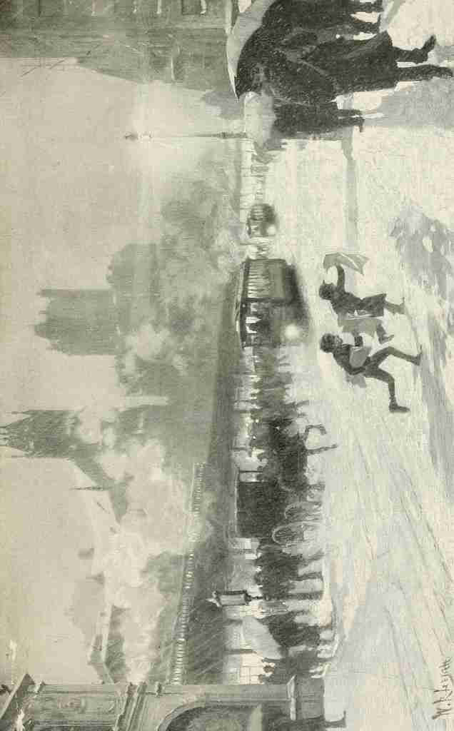 Leigh William R 1866 1955 New York Sketches 1902 Herald Square A4 Photo Print