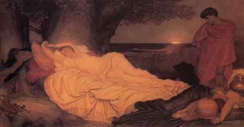 Leighton Cymon and Iphigenia Lord Frederick Leighton  A4 Photo Print
