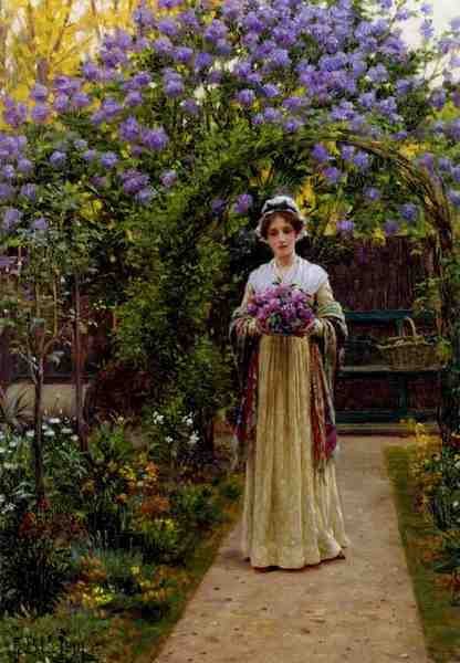 Leighton Edmund Blair Lilac A4 Photo Print