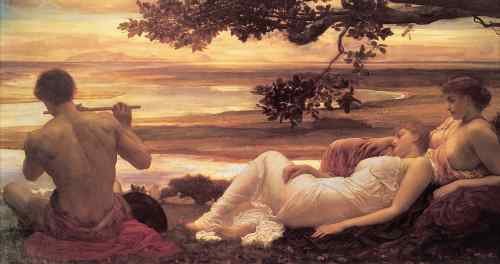 Leighton Idyll Lord Frederick Leighton  A4 Photo Print