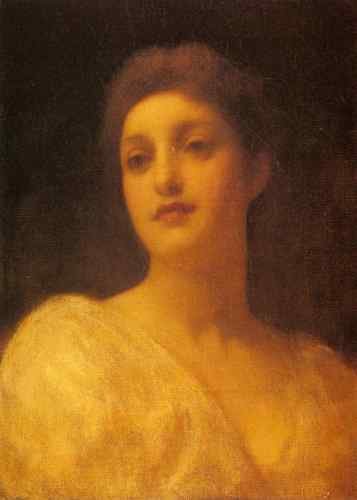 Leighton Lord Frederic The Head Of A Girl Lord Frederick Leighton  A4 Photo Print