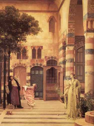 Leighton Old Damascus Jew s Quarter Lord Frederick Leighton  A4 Photo Print