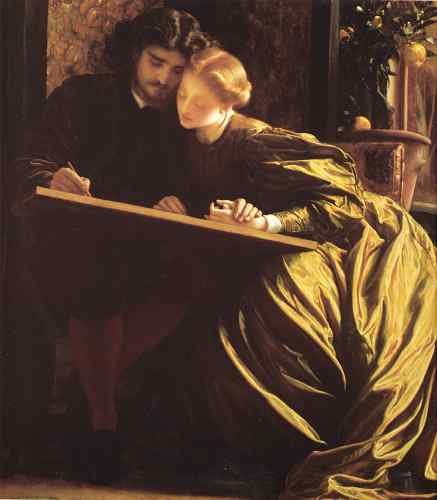Leighton The Painter s Honeymoon Lord Frederick Leighton  A4 Photo Print