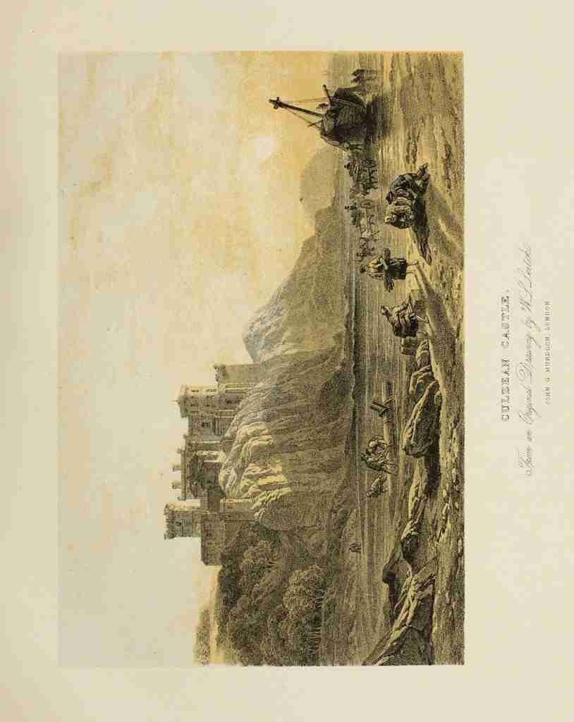 Leitch William L 1804 1883 Scotland 1840 Culzean Castle A4 Photo Print