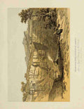 Leitch William L 1804 1883 Scotland 1840 Edinburgh from Craigleith Quarry A4 Photo Print