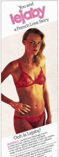 Lejaby French Love Vintage Retro Advert Poster A4 Photo Print