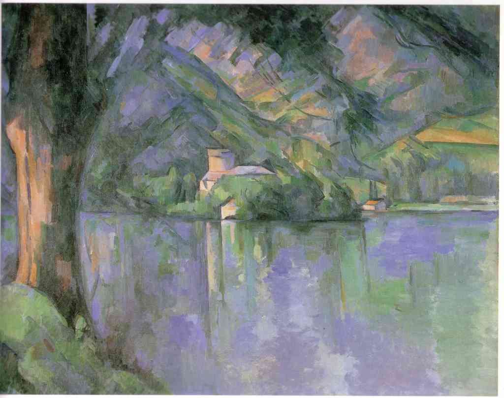 Lelacdannecy1896 Cezanne A4 Photo Print