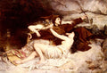 Leloir Alexandre Louis The Temptation Of Saint Anthony Art A4 Photo Print