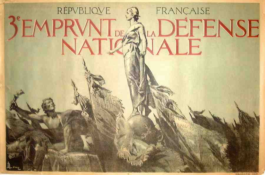 LelongMarianneFlags Vintage Advert A4 Photo Print