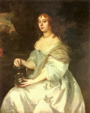Lely Sir Peter Portrait Of Hannah Bulwer A4 Photo Print