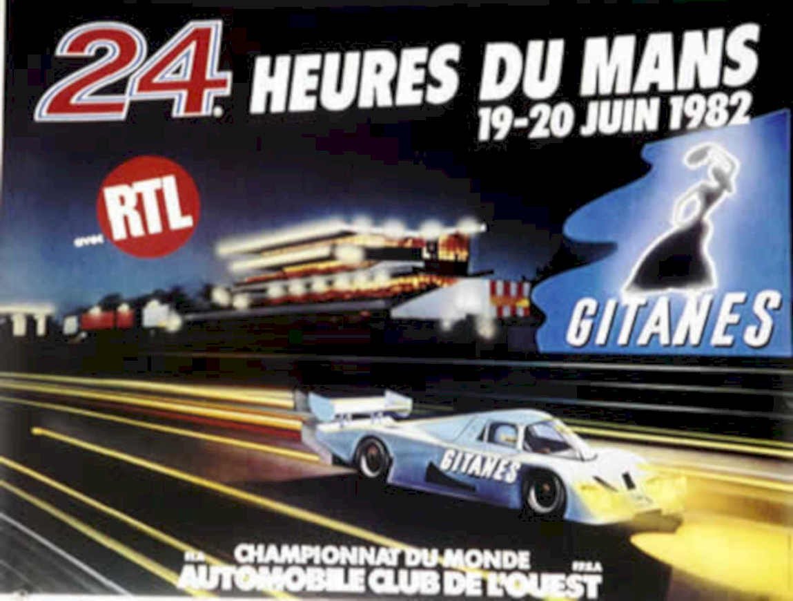 Lemans Gitanes Citroen Vintage Retro Advert Poster A4 Photo Print