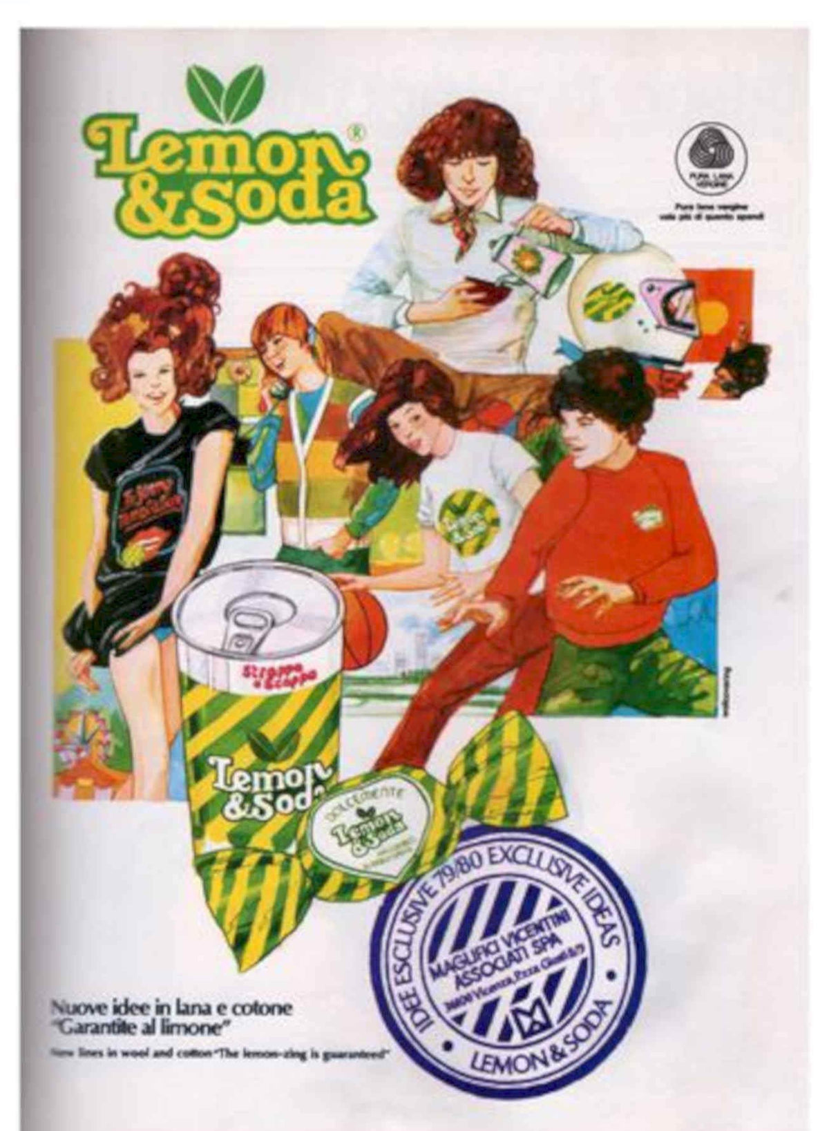 Lemon Soda Vintage Vintage Retro Advert Poster A4 Photo Print