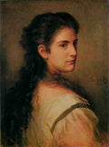 Lenbach Franz Von Anna Schubart A4 Photo Print