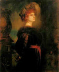 Lenbach Franz Von Lily Merk A4 Photo Print