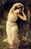 Lenoir Charles Amable A Nymph In The Forest A4 Photo Print
