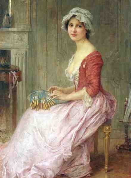 Lenoir Charles Amable The Seamtress A4 Photo Print