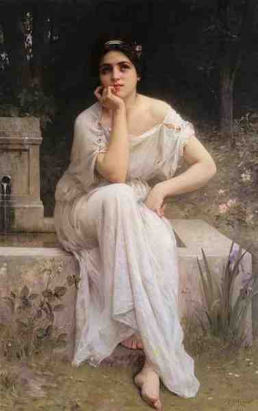 Lenoir Charles Meditation 1899 A4 Photo Print