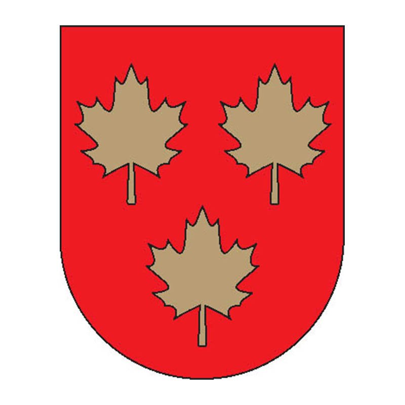 Lentvaris City Coat Of Arms N3736 A4 Photo Print