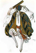 Leon Bakst cleopatre danse juive 1910 Art A4 Photo Print