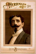 Leon Herrmann Vintage Vintage Retro Advert Poster A4 Photo Print
