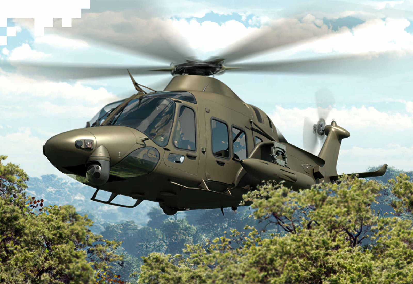 Leonardo Agustawestland Aw169 Multirole Helicopter Italy A4 Photo Print