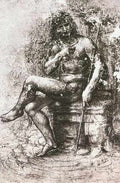 Leonardo DVinci Design For St John In The Wilderness A4 Photo Print