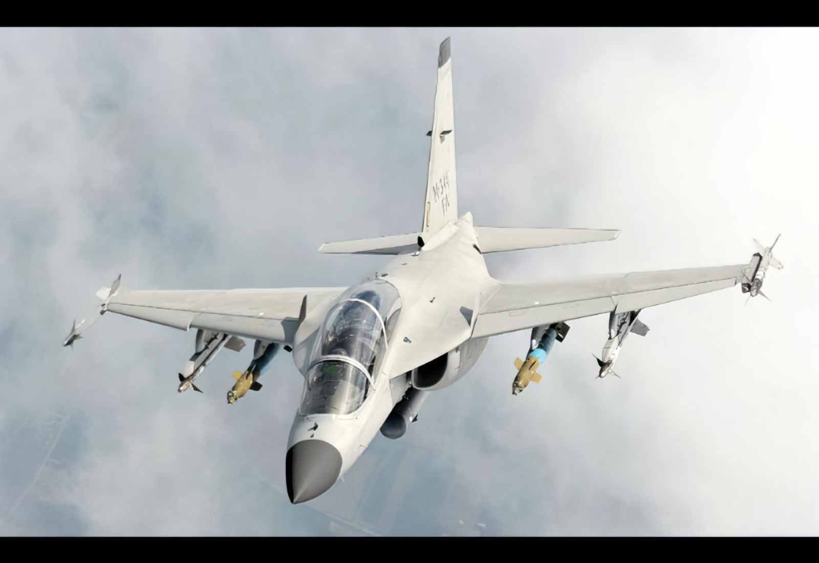 Leonardo M345 Advanced Jet Trainer Italy 2 A4 Photo Print